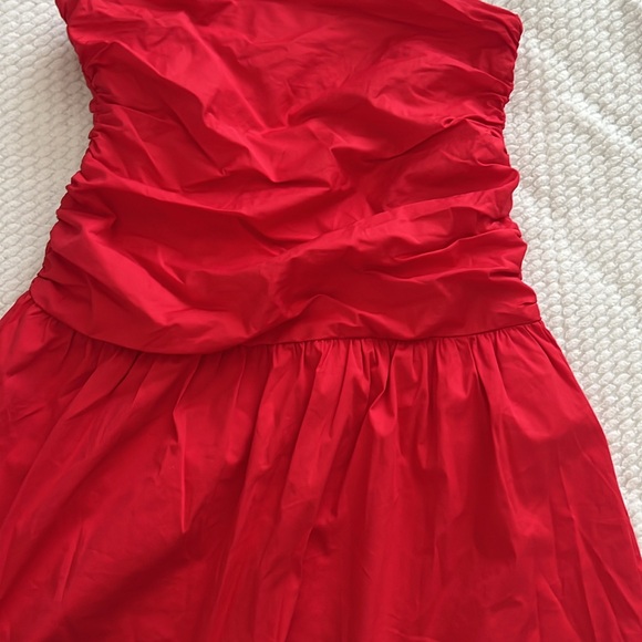 Showpo Red Strapless Mini Dress - Picture 3 of 3